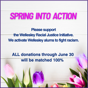 Spring into Action fundraiser graphic for WRJI donation match through June 30